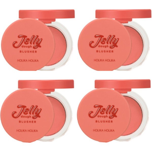 Holika Holika - Jelly Dough Blusher - 4.2g - 02 Grapefruit Jelly (4ea) Set