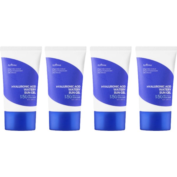 Isntree Hyaluronic Acid Watery Sun Gel (4ea) Set