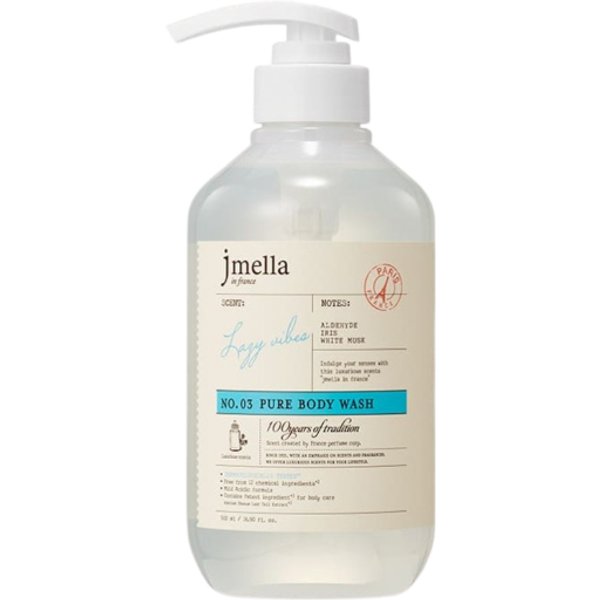 jmella in france - Pure Lazy Vibe Perfume Body Wash - 500ml