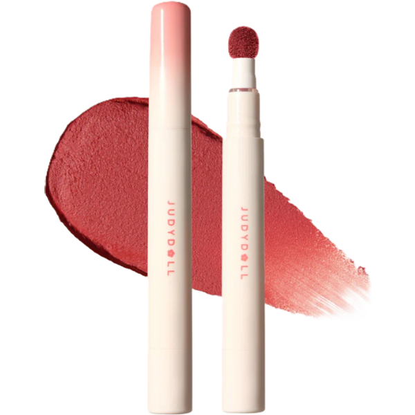 Judydoll - Cushion Lip Powder Cream - 2.6ml - N104 Rosy Wood