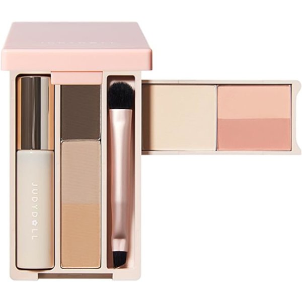 Judydoll - Mini Makeup Palette - 9.5g - #01 Warm Tone Skin