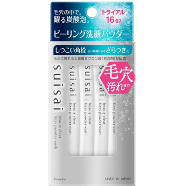 Kanebo - Suisai Beauty Clear Fizzy Powder Wash - 1g x 16pcs