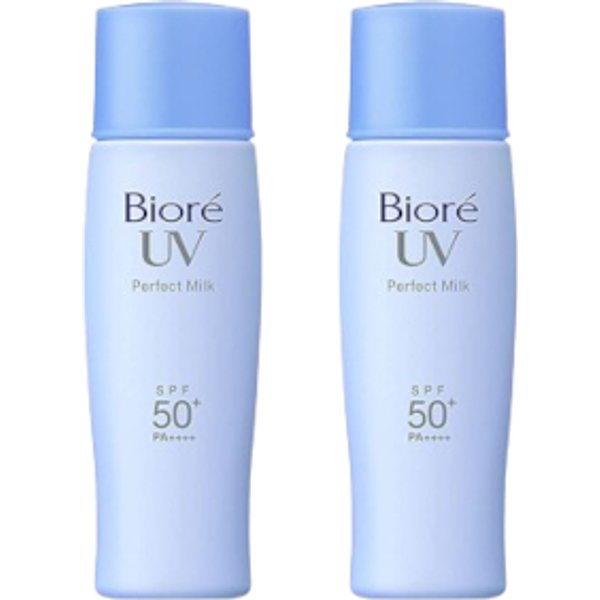 Kao - Biore UV Sunscreen Perfect Milk SPF50+ PA++++ - 40ml - 2pcs