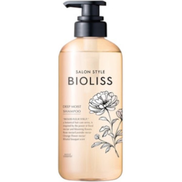 Kose - Salon Style Bioliss Deep Moist Shampoo - 400g