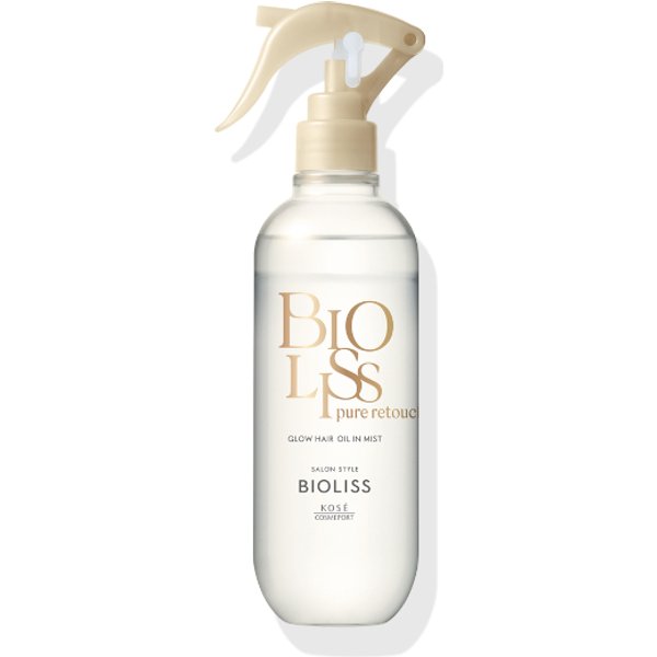 Kose - Salon Style Bioliss Pure Retouch Glow Hair Oil In Mist - 250ml