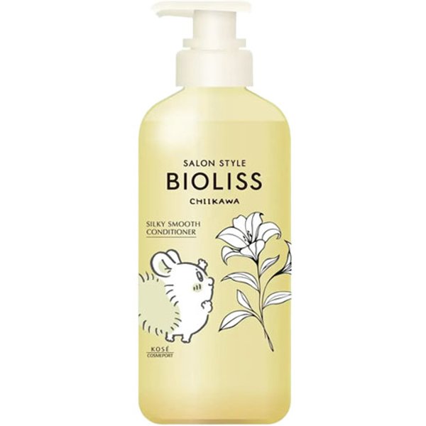 Kose - Salon Style Bioliss Silky Smooth Conditioner Chiikawa Edition - 470g