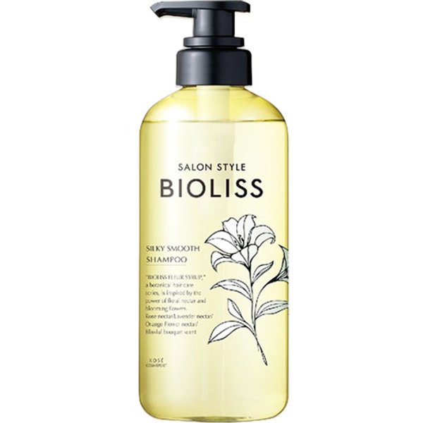 Kose - Salon Style Bioliss Silky Smooth Shampoo - 400g