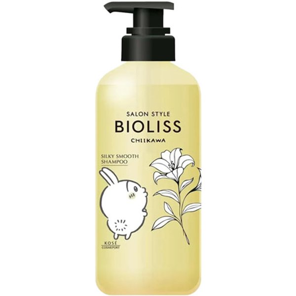 Kose - Salon Style Bioliss Silky Smooth Shampoo Chiikawa Edition - 470g
