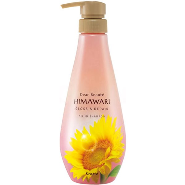 Kracie - Dear Beaute Himawari Gloss & Repair Oil In Shampoo - 400g