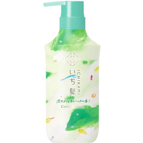 Kracie - Ichikami Refreshing Conditioner - 450g - Japanese Mint Scent