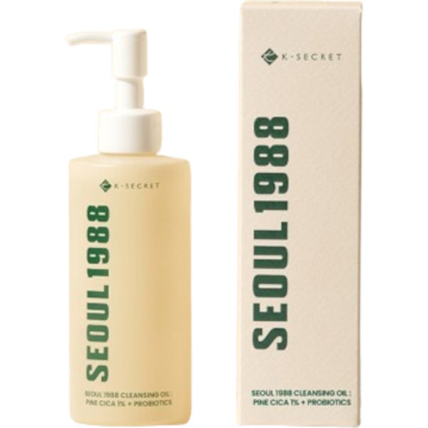 KSECRET - SEOUL 1988 Cleansing Oil : Pine Cica 1% + Probiotics - 200ml