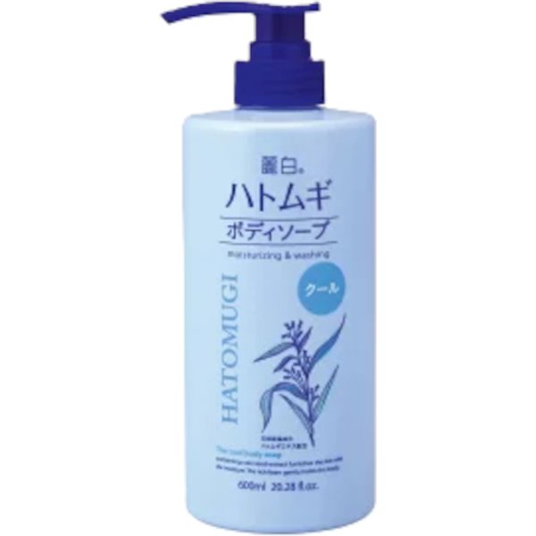 KUMANO COSME - Reihaku Hatomugi Moisturizing & Washing The Cool Body Soap - 600ml