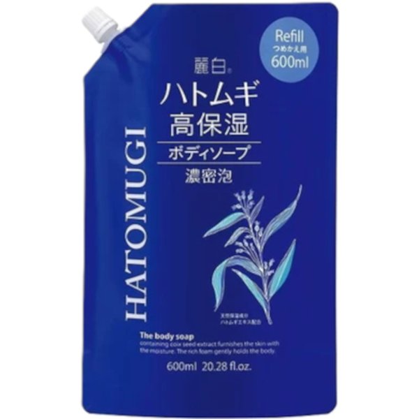 KUMANO COSME - Reihaku Hatomugi The Body Soap Refill - 600ml