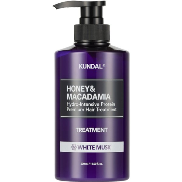 KUNDAL - Honey & Macadamia Protein Hair Treatment - 500ml - White Musk
