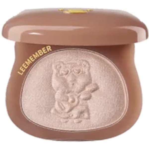 LEEMEMBER - Bear Hydrating Blush & Highlighting Powder Hawaii - 5g - PU05 Hazelnut Brown