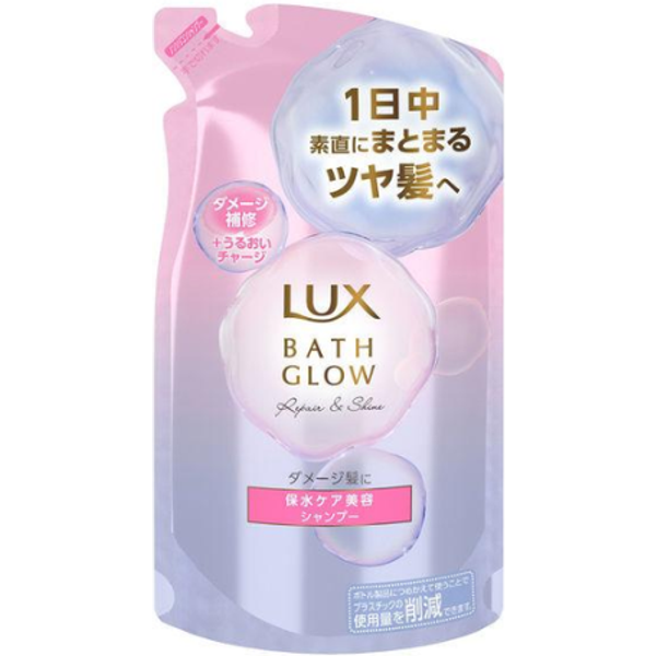 LUX Japan - Bath Glow Repair and Shine Shampoo Refill - 350g