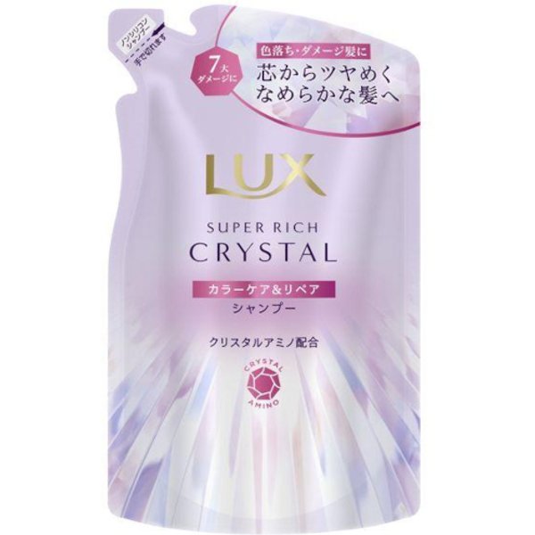 LUX Japan - Super Rich Crystal Color Care & Repair Shampoo Refill - 300 g