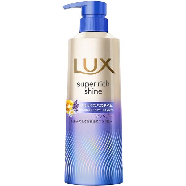 LUX Japan - Super Rich Shine Relaxing Night Care Shampoo - 400g