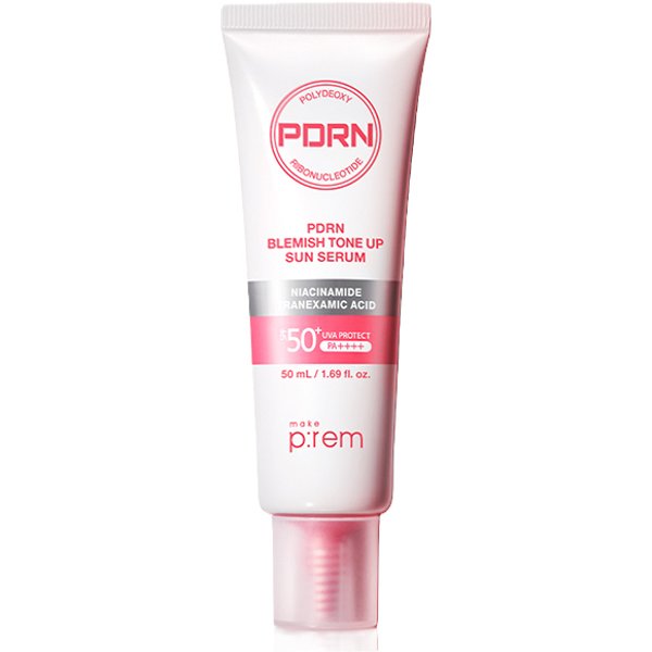 make p:rem - PDRN Blemish Tone Up Sun Serum SPF50+ PA++++ - 50ml