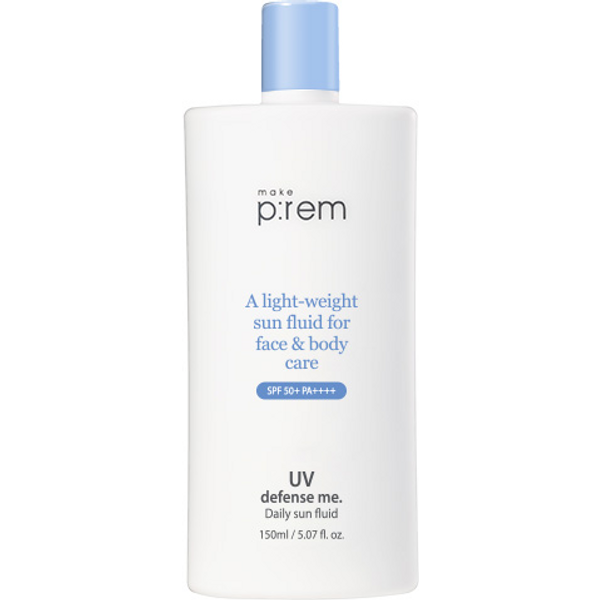 make p:rem - UV Defense Me. Daily Sun Fluid SPF 50+ PA++++ - 150ml
