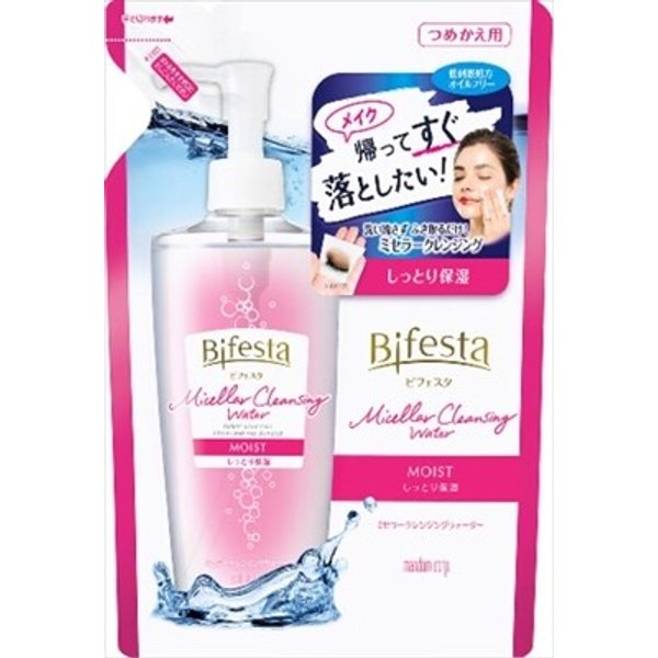 Mandom - Bifesta Micellar Cleansing Water Refill - 360ml - Moist