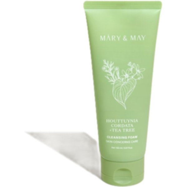 Mary&May - Houttuynia Cordata+Tea Tree Cleansing Foam - 150ml