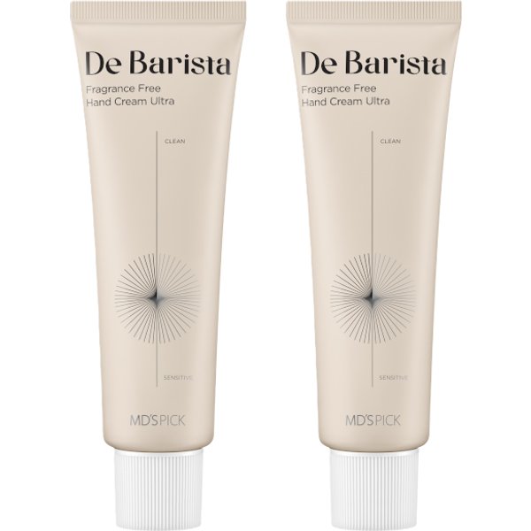 MD's Pick - De Barista Fragrance-Free Hand Cream Ultra - 50g (2ea) Set
