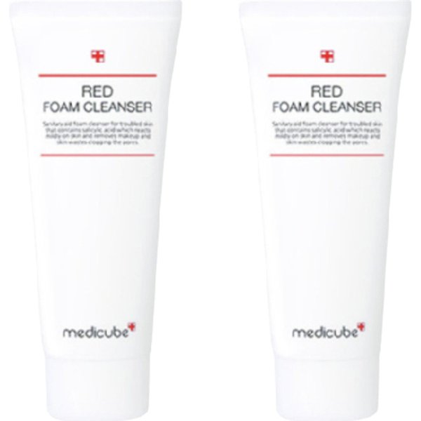 medicube Red Foam Cleanser - 120ml (2ea) Set