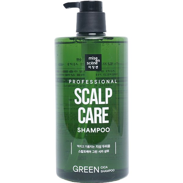 miseenscéne - Scalp Care Green Cica Shampoo - 1000ml