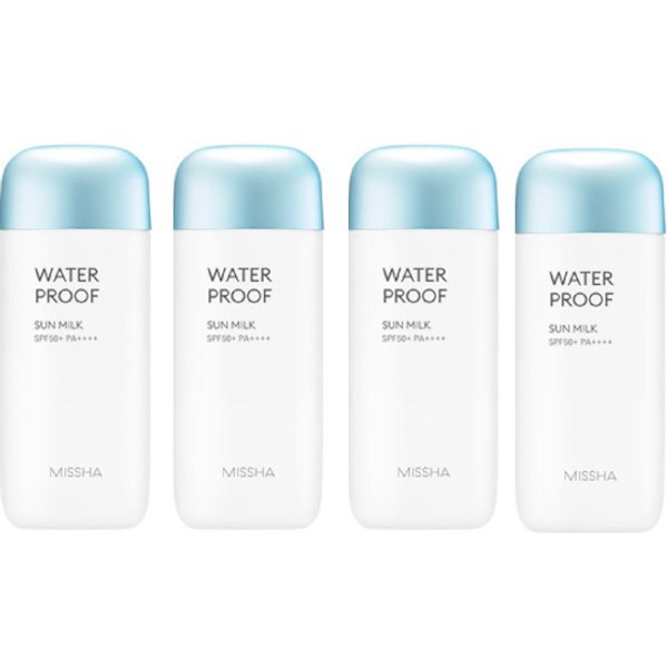 MISSHA All-Around Safe Block Waterproof Sun Milk - 70ml (4ea) Set