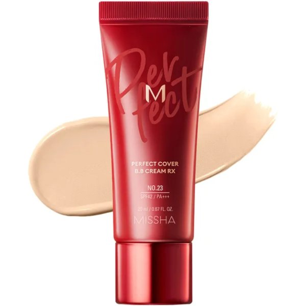 MISSHA - M Perfect Cover BB Cream RX SPF42 PA+++ - 20ml - #23 Natural Beige