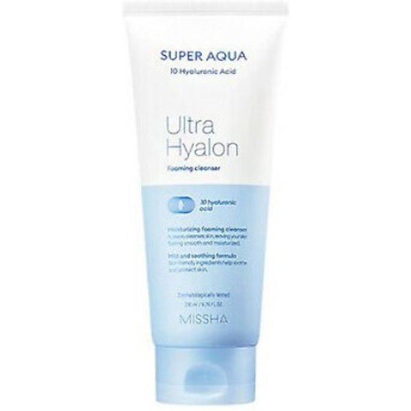 MISSHA - Super Aqua Ultra Hyalon Foaming Cleanser - 200ml