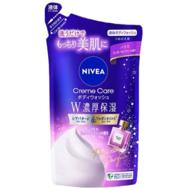 NIVEA Japan - Cream Care Body Wash Paris Rich Parfum Refill - 340ml