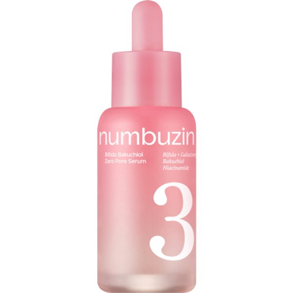 numbuzin - No.3 Bifida Bakuchiol Zero Pore Serum (New Verison of No.3 Skin Softening Serum) - 30ml