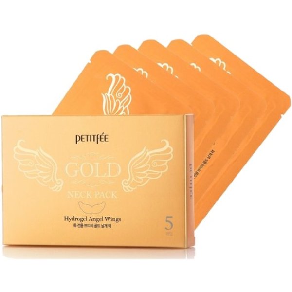 PETITFEE - Gold Neck Pack - 5pcs