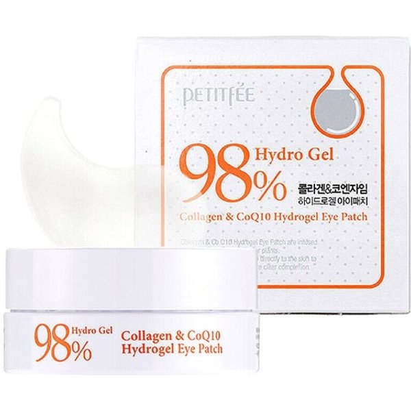 PETITFEE - Hydrogel Eye Patch - 1pack (60pcs) #Collagen & Co Q10
