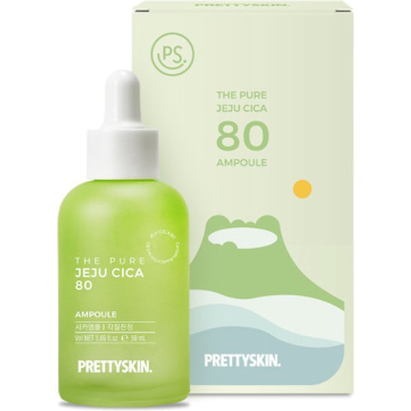 PRETTYSKIN - The Pure Jeju Cica 80 Ampoule - 50ml