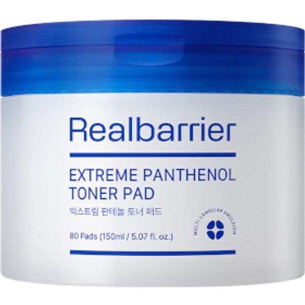 Real Barrier - Extreme Pathenol Toner Pad - 150ml/80pads