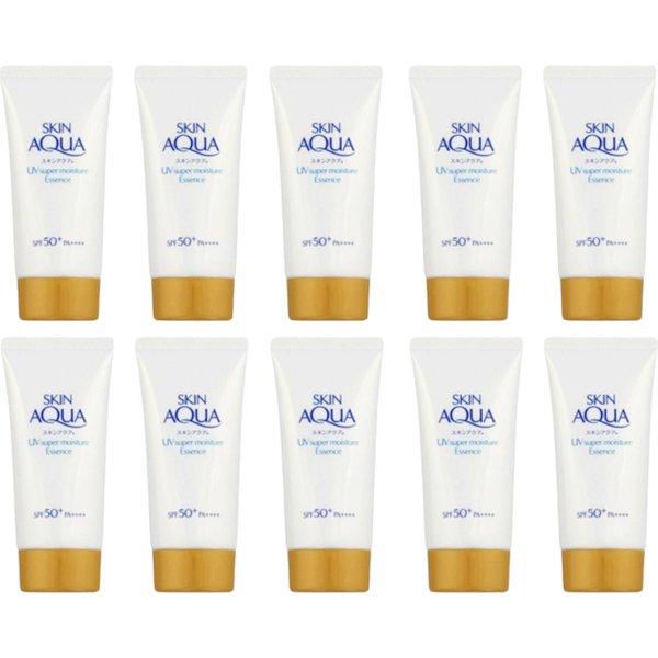 Rohto Mentholatum Skin Aqua Super Moisture Essence Sunscreen (10ea) Set