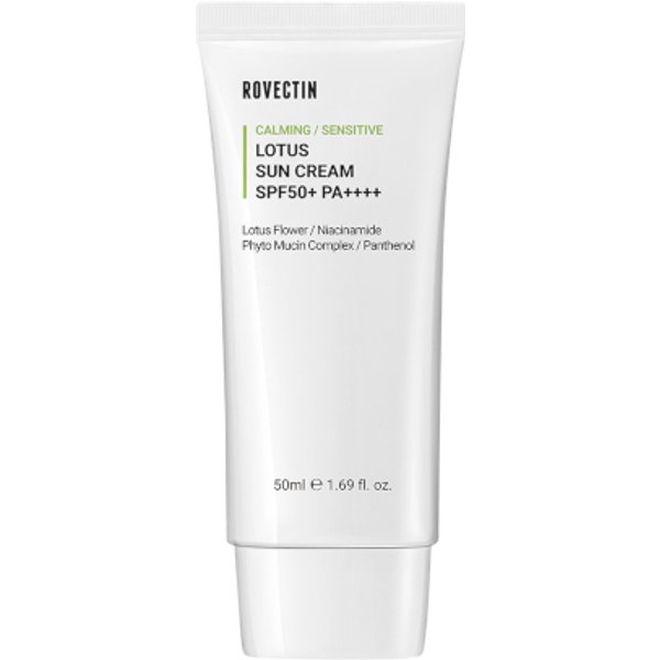 ROVECTIN - Calming Lotus Sun Cream SPF50+ PA++++ - 50ml