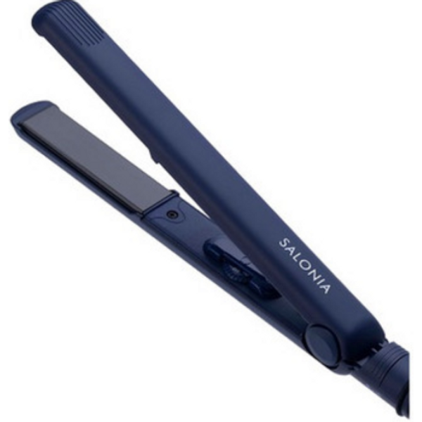 SALONIA - Hair Straightener 24mm SL-004 (100-240V) - 1pc - Navy