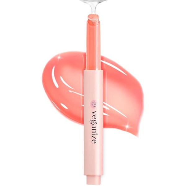 SELF BEAUTY - Veganize Collagen Lip Glass Balm - 1.8g - 04 Light Peach