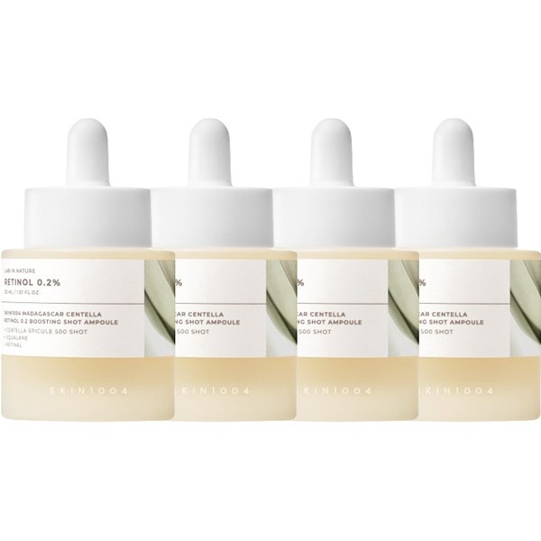 SKIN1004 - Madagascar Centella Retinol 0.2 Boosting Shot Ampoule - 30ml (4ea) Set
