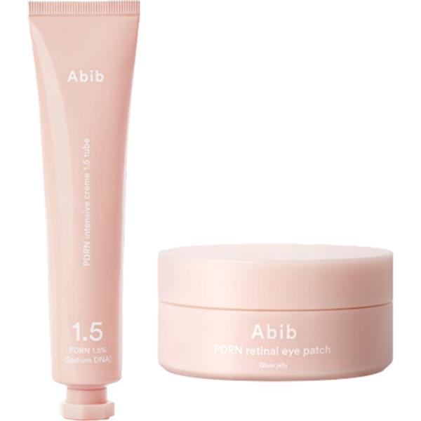 Abib - PDRN Intensive Creme 1.5 Tube (1ea) X PDRN Retinal Eye Patch Glow Jelly (1ea) Set