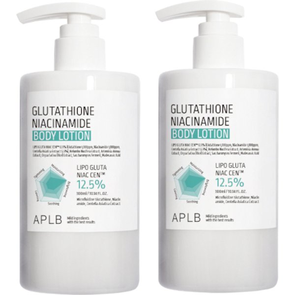 APLB - Glutathione Niacinamide Body Lotion - 300ml (2ea) Set