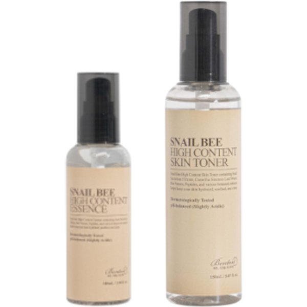 Benton - Snail Bee High Content Essence - 100ml (1ea) + Skin Toner - 150ml (1ea) Set