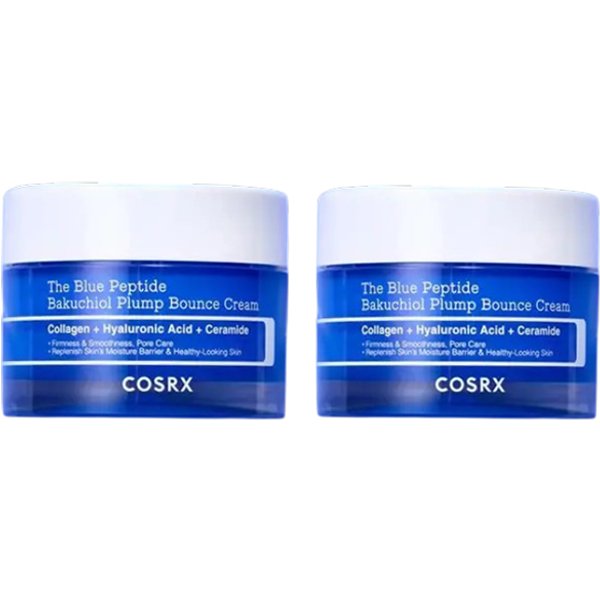 COSRX - The Blue Peptide Bakuchiol Plump Bounce Cream - 50ml (2ea) Set