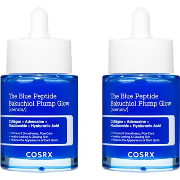 COSRX - The Blue Peptide Bakuchiol Plump Glow Serum - 50ml (2ea) Set
