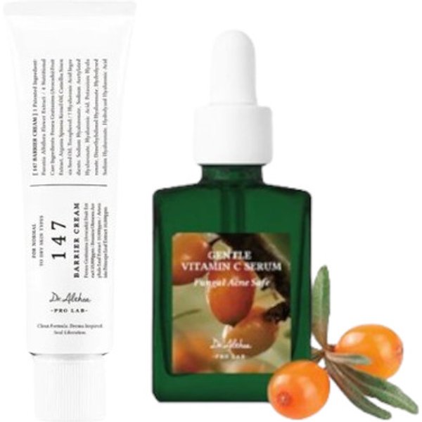 Dr. Althea - 147 Barrier Cream (1ea) X Gentle Vitamin C Serum (1ea) Set