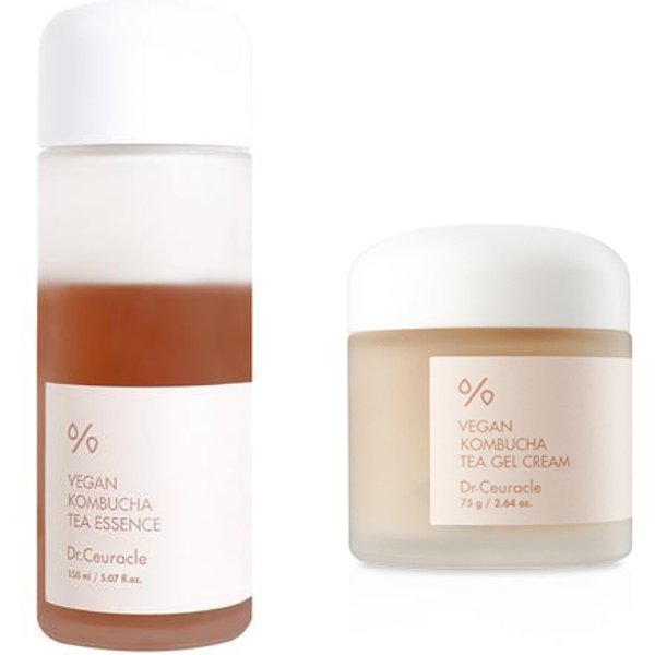 Dr.Ceuracle - Vegan Kombucha Tea Essence + Gel Cream Set